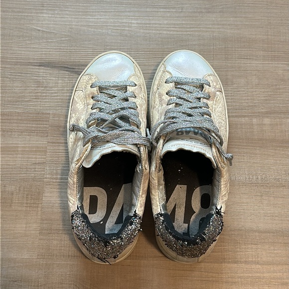 P448 John Sunset Lilac Embossed Python Sneaker - Picture 5 of 10